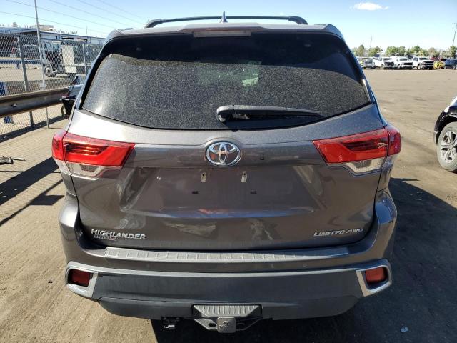 5TDDZRFH3HS362695 - 2017 TOYOTA HIGHLANDER LIMITED SILVER photo 6