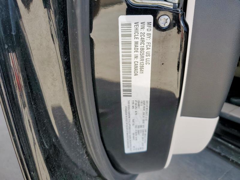 2C4RC1BG5RR128641 - 2024 CHRYSLER PACIFICA TOURING L BLACK photo 14