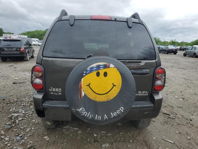 1J4GL38K66W130362 - 2006 JEEP LIBERTY RENEGADE 灰色 照片 6
