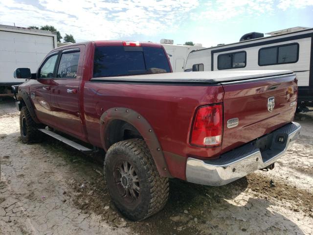 3C6UD5GL9CG324719 - 2012 DODGE RAM 2500 LONGHORN MAROON photo 2