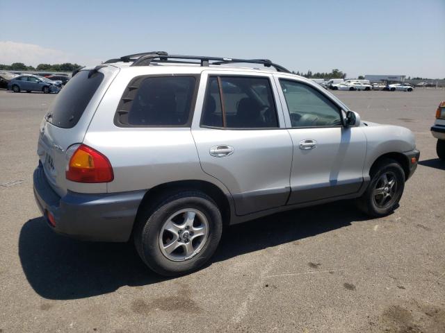 KM8SB12B54U690023 - 2004 HYUNDAI SANTA FE GL SILVER photo 3