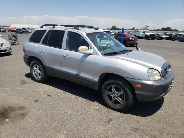 KM8SB12B54U690023 - 2004 HYUNDAI SANTA FE GL SILVER photo 4