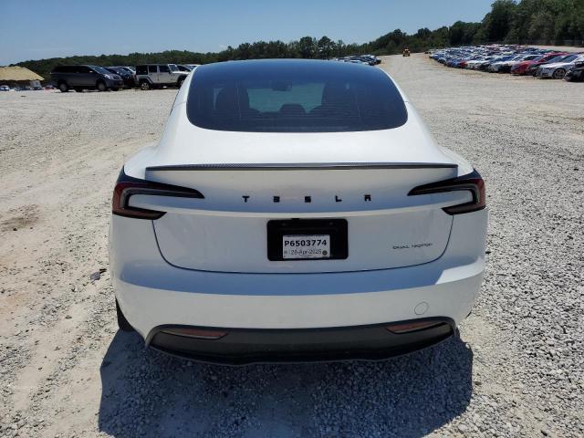 5YJ3E1EB5SF968629 - 2025 TESLA MODEL 3 أبيض صورة 6