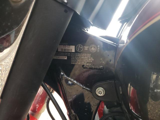 1HD1FC4137Y690330 - 2007 HARLEY-DAVIDSON FLHTCUI BURGUNDY photo 9