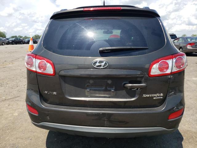 5XYZHDAG6BG045136 - 2011 HYUNDAI SANTA FE SE CHARCOAL photo 6