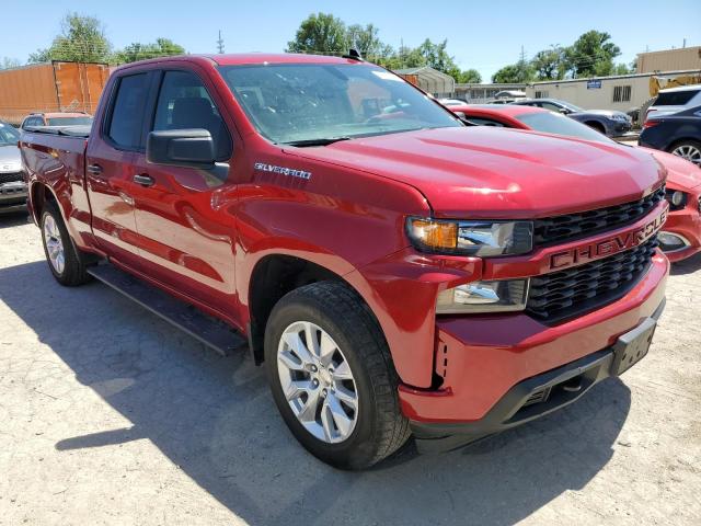 1GCRYBEK6MZ311617 - 2021 CHEVROLET SILVERADO K1500 CUSTOM RED photo 4