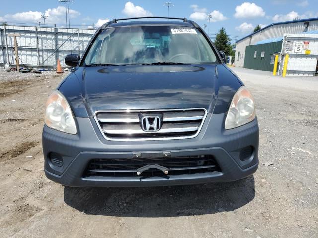 SHSRD77845U322562 - 2005 HONDA CR-V EX BLACK photo 5