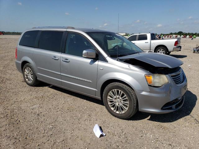 2C4RC1CG4ER341265 - 2014 CHRYSLER TOWN & COU TOURING L SILVER photo 4