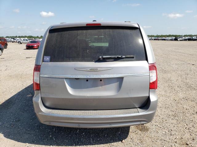 2C4RC1CG4ER341265 - 2014 CHRYSLER TOWN & COU TOURING L SILVER photo 6