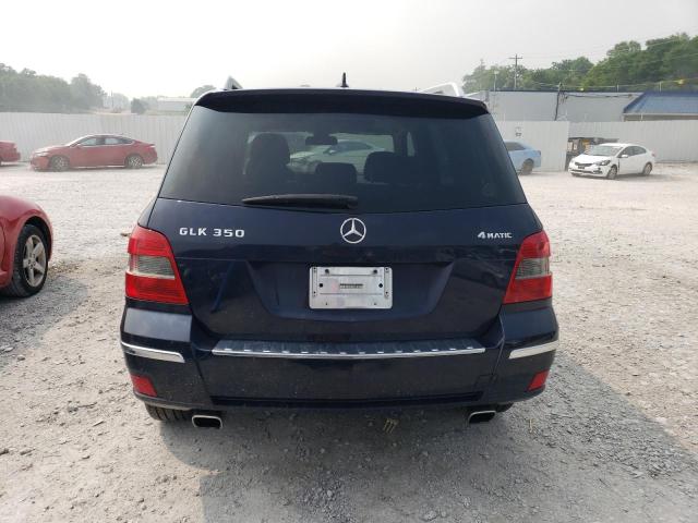 WDCGG8HB9AF468669 - 2010 MERCEDES-BENZ GLK 350 4MATIC BLUE photo 6