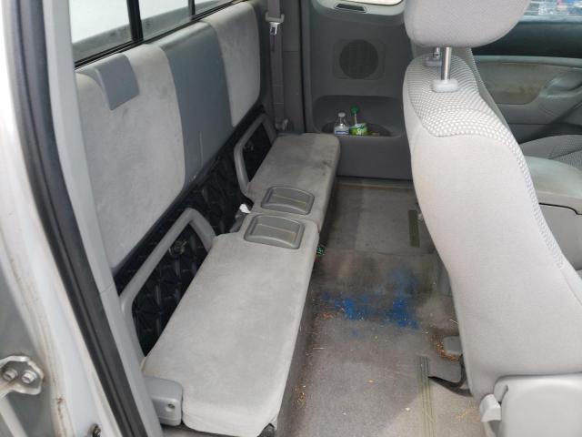 5TETX22N15Z119504 - 2005 TOYOTA TACOMA ACCESS CAB ვერცხლისფერი ფოტო 10