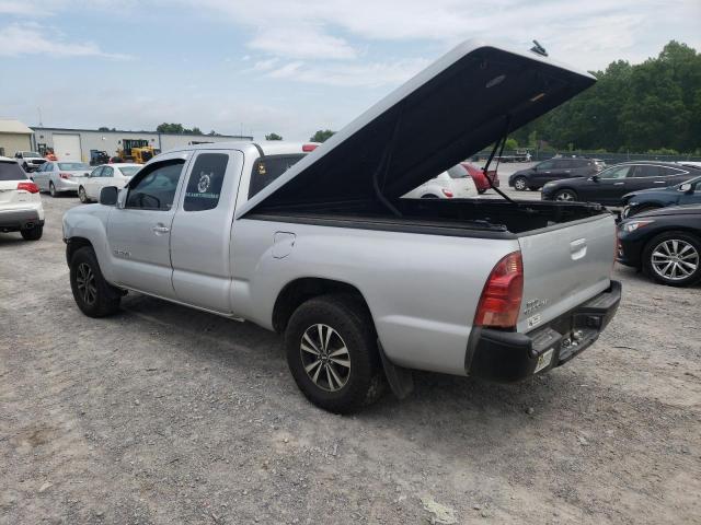 5TETX22N15Z119504 - 2005 TOYOTA TACOMA ACCESS CAB ვერცხლისფერი ფოტო 2