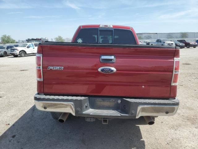 1FTFW1ETXEFA55349 - 2014 FORD F150 SUPERCREW RED photo 6