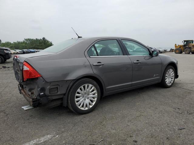 3FADP0L34CR280275 - 2012 FORD FUSION HYBRID GRAY photo 3