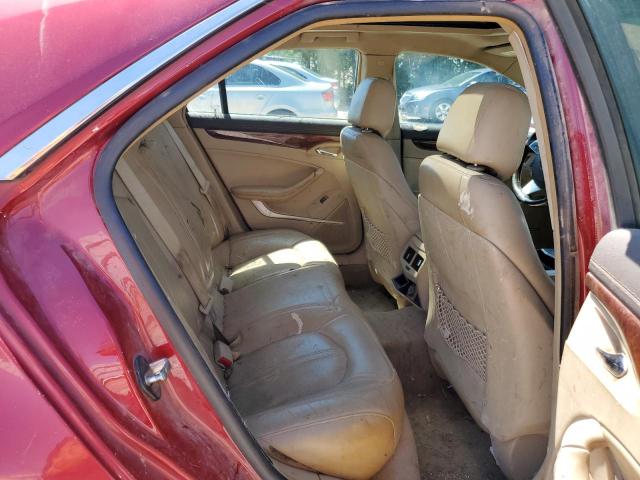 1G6DJ5EY1B0166575 - 2011 CADILLAC CTS PERFORMANCE COLLECTION Красный фото 10