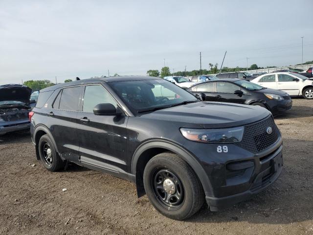 1FM5K8AB9MGA18861 - 2021 FORD EXPLORER POLICE INTERCEPTOR 黑色 照片 4