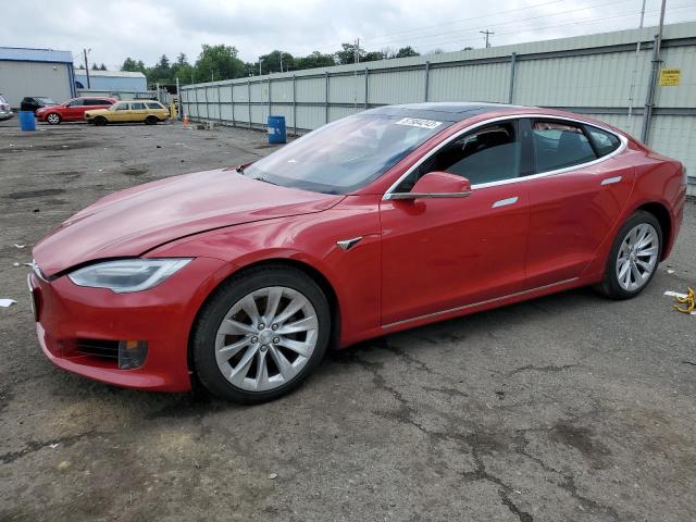 5YJSA1E14GF166806 - 2016 TESLA MODEL S Կարմիր լուսանկար 1