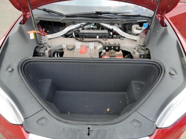 5YJSA1E14GF166806 - 2016 TESLA MODEL S Կարմիր լուսանկար 11