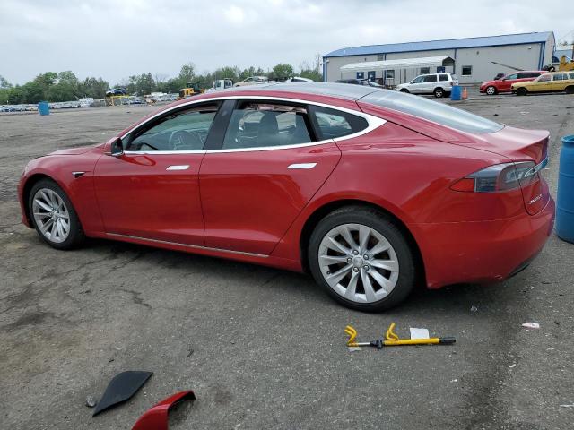 5YJSA1E14GF166806 - 2016 TESLA MODEL S Կարմիր լուսանկար 2