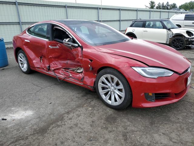 5YJSA1E14GF166806 - 2016 TESLA MODEL S Կարմիր լուսանկար 4