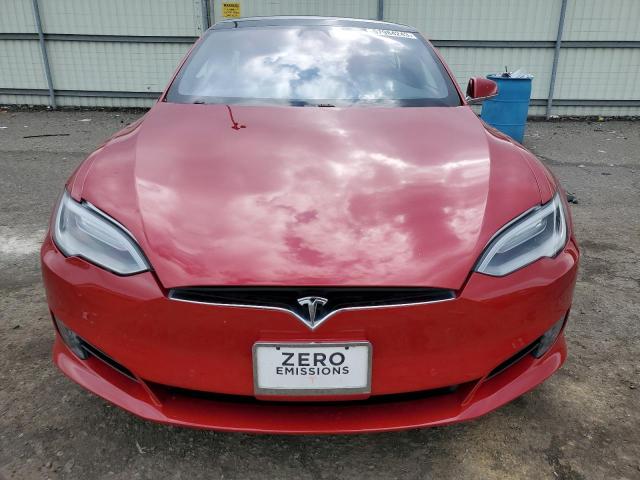 5YJSA1E14GF166806 - 2016 TESLA MODEL S Կարմիր լուսանկար 5