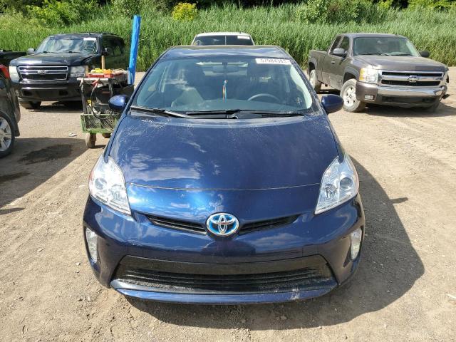 JTDKN3DU6C1553159 - 2012 TOYOTA PRIUS BLUE photo 5