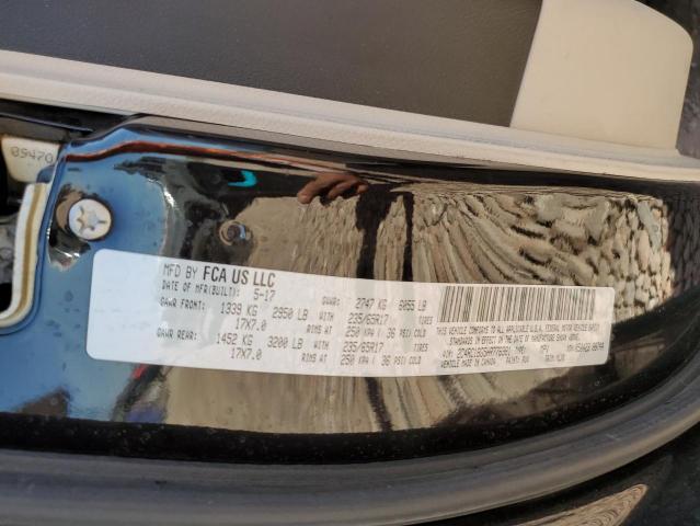 2C4RC1BG5HR776981 - 2017 CHRYSLER PACIFICA TOURING L BLACK photo 13