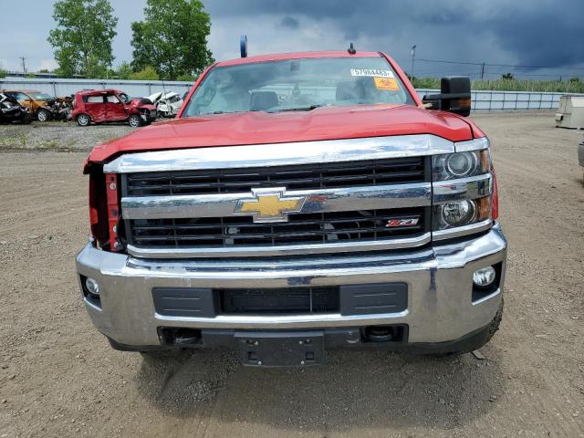 1GC2KVEGXGZ198002 - 2016 CHEVROLET 2500 HD K2500 HEAVY DUTY LT RED photo 5