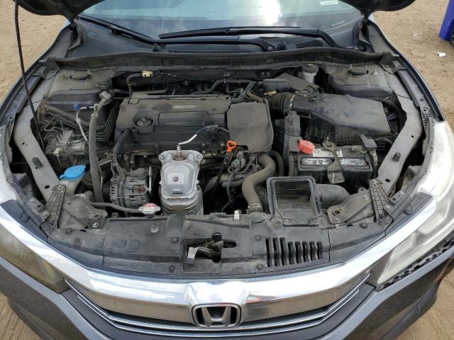 1HGCR2F3XHA235450 - 2017 HONDA ACCORD LX GRAY photo 11