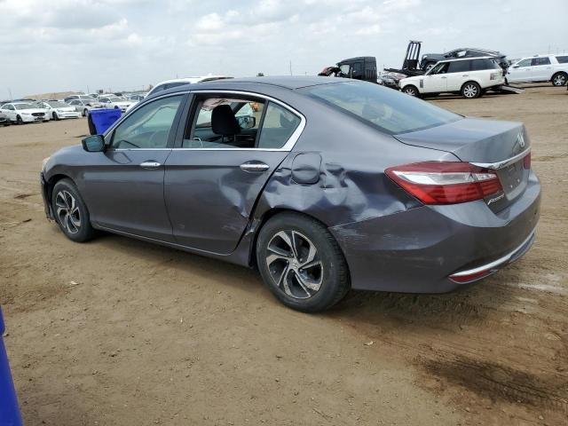 1HGCR2F3XHA235450 - 2017 HONDA ACCORD LX GRAY photo 2