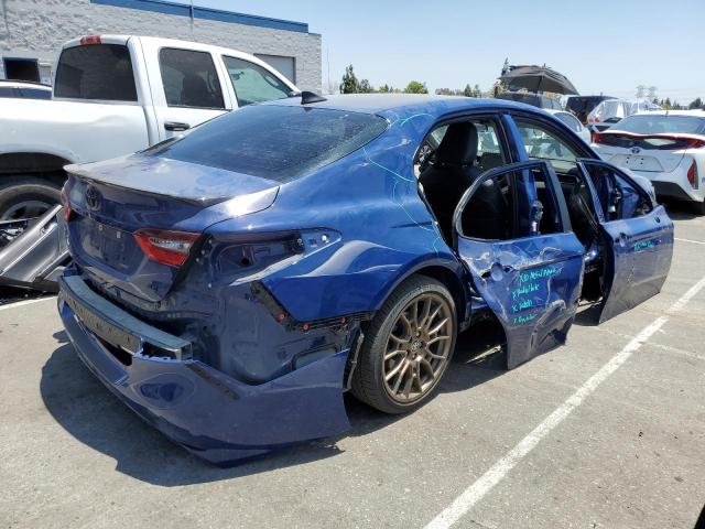 4T1G11AK5PU105388 - 2023 TOYOTA CAMRY SE NIGHT SHADE BLUE photo 3