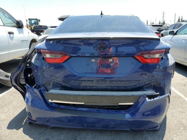 4T1G11AK5PU105388 - 2023 TOYOTA CAMRY SE NIGHT SHADE BLUE photo 6