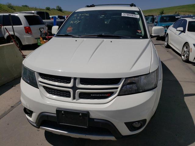 3C4PDDEG7KT784697 - 2019 DODGE JOURNEY GT WHITE photo 5