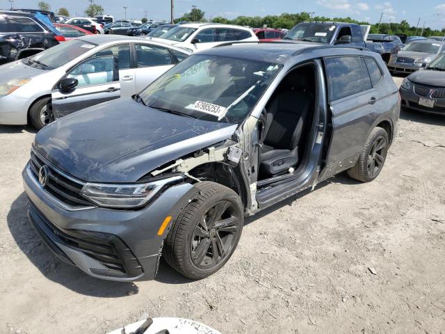 3VVCB7AX7PM056912 - 2023 VOLKSWAGEN TIGUAN SE R-LINE BLACK GRAY photo 1