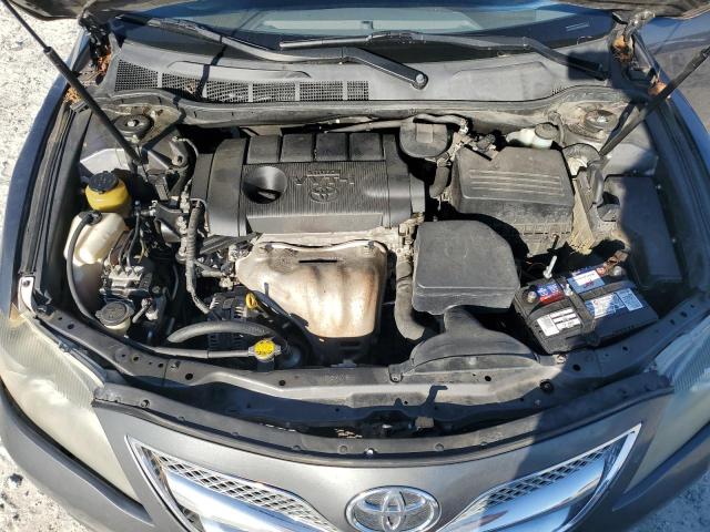 4T1BF3EK0AU090551 - 2010 TOYOTA CAMRY BASE GRAY photo 11