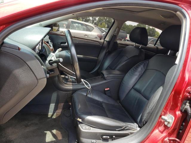 1G1ZE5E00CF256115 - 2012 CHEVROLET MALIBU LTZ მუქწითელი ფოტო 7