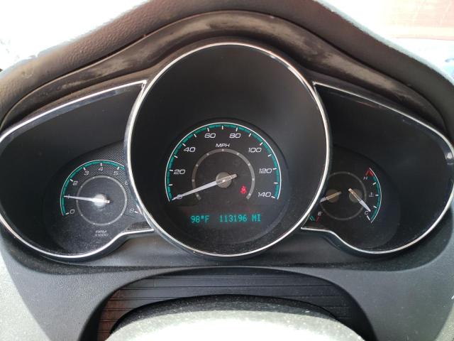 1G1ZE5E00CF256115 - 2012 CHEVROLET MALIBU LTZ მუქწითელი ფოტო 9