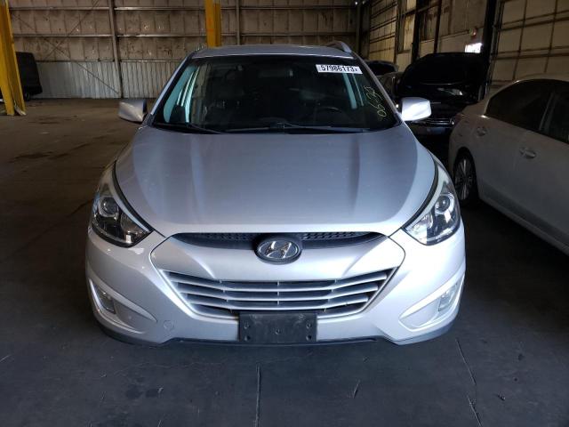 KM8JUCAG7EU856462 - 2014 HYUNDAI TUCSON GLS SILVER photo 5