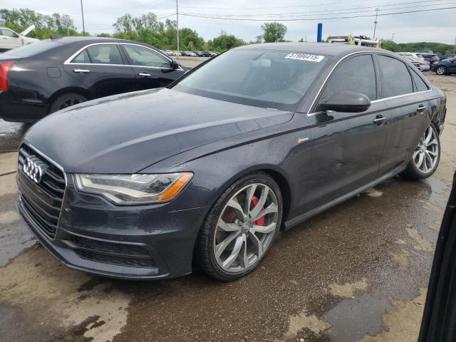 WAUHGAFC6CN077756 - 2012 AUDI A6 PRESTIGE ნაცრისფერი ფოტო 1