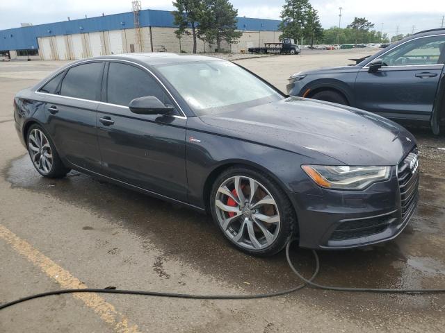 WAUHGAFC6CN077756 - 2012 AUDI A6 PRESTIGE ნაცრისფერი ფოტო 4