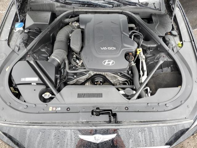 KMHGN4JE6GU112785 - 2016 HYUNDAI GENESIS 3.8L BLACK photo 11