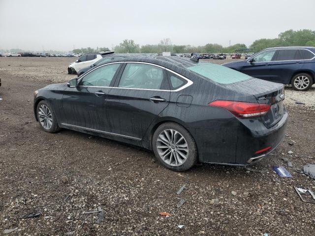 KMHGN4JE6GU112785 - 2016 HYUNDAI GENESIS 3.8L BLACK photo 2
