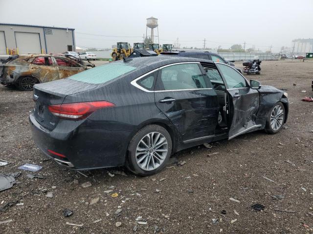 KMHGN4JE6GU112785 - 2016 HYUNDAI GENESIS 3.8L BLACK photo 3