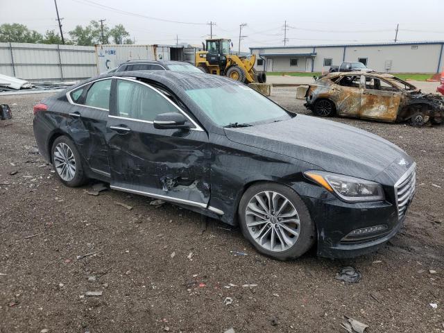 KMHGN4JE6GU112785 - 2016 HYUNDAI GENESIS 3.8L BLACK photo 4