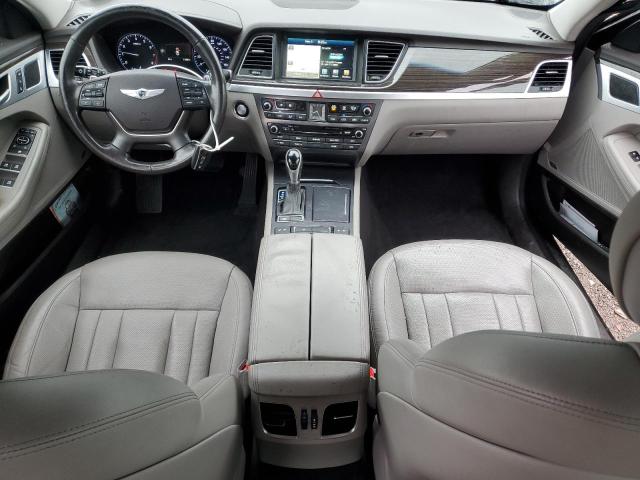 KMHGN4JE6GU112785 - 2016 HYUNDAI GENESIS 3.8L BLACK photo 8