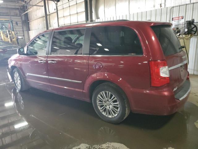 2C4RC1CG7FR573232 - 2015 CHRYSLER TOWN & COU TOURING L MAROON photo 2