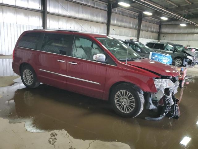 2C4RC1CG7FR573232 - 2015 CHRYSLER TOWN & COU TOURING L MAROON photo 4