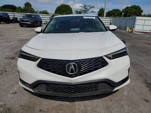 19UDE4H21PA016665 - 2023 ACURA INTEGRA WHITE photo 5