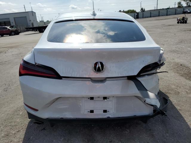 19UDE4H21PA016665 - 2023 ACURA INTEGRA WHITE photo 6