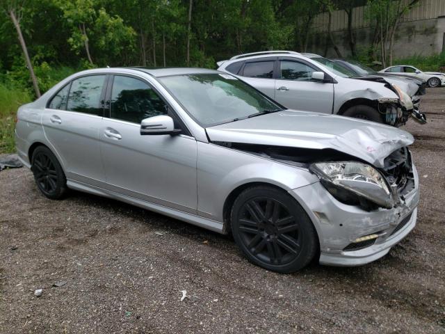 WDDGF8FB3BA509894 - 2011 MERCEDES-BENZ C 250 4MATIC SILVER photo 4